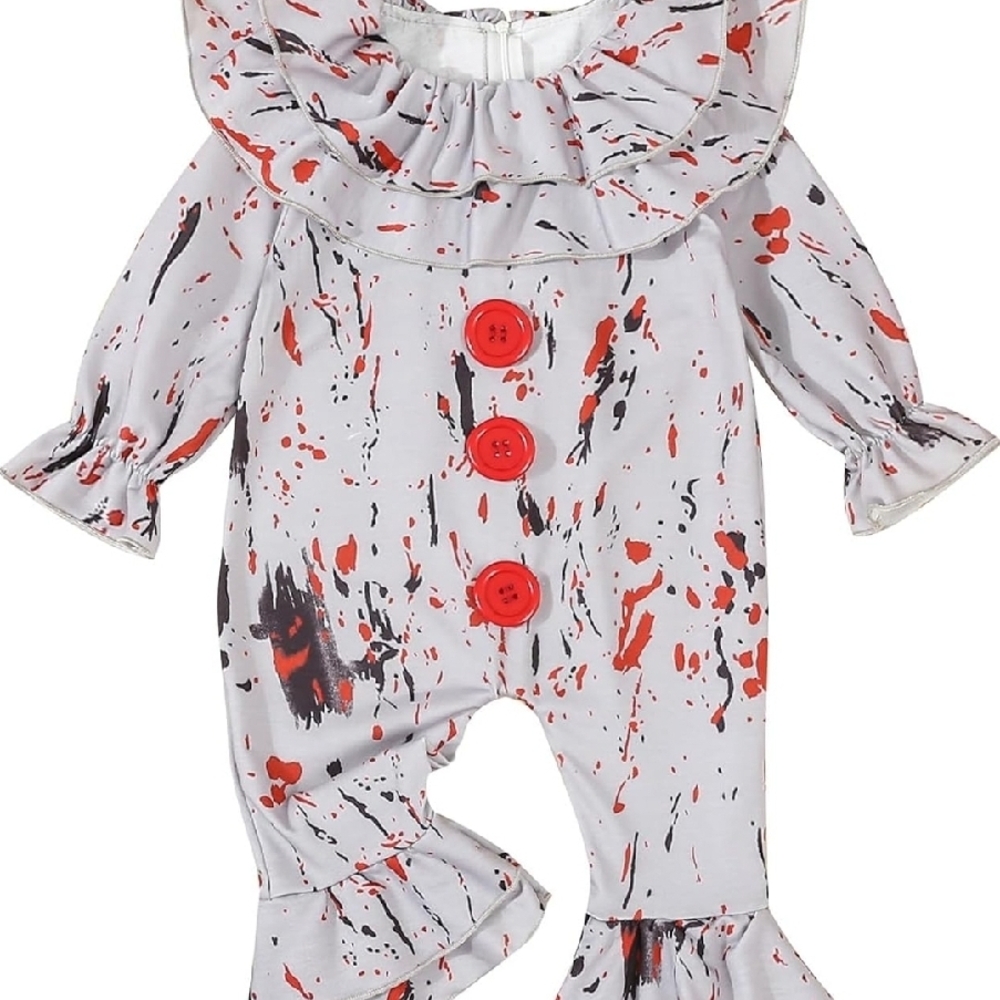 Toddler Clown Halloween Costume